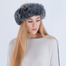 Load image into Gallery viewer, Luxury faux fur headband