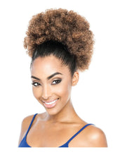 Load image into Gallery viewer, Ponytail Wrap N Tie - AFRO WNT LARGE
