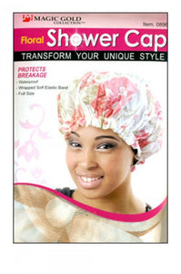 Floral Shower Cap
