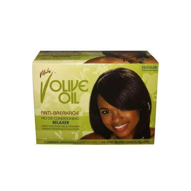 Vitale Olive Oil Anti-Breakage No Lye Conditioning Relaxer- Regular