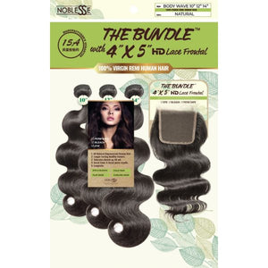 15A 3 Pcs Body Wave + 4*5 Frontal