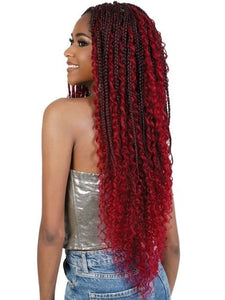 HD Boho Box Braids wig