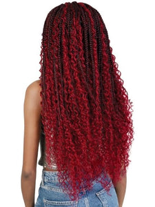 HD Boho Box Braids wig