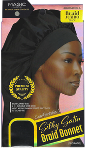 Magic Collection Silky Satin Braid Bonnet