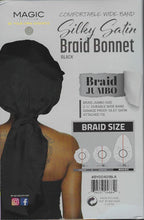 Load image into Gallery viewer, Magic Collection Silky Satin Braid Bonnet
