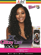 Load image into Gallery viewer, 2X GLITZY LUV LOCS 14&quot; LOC203
