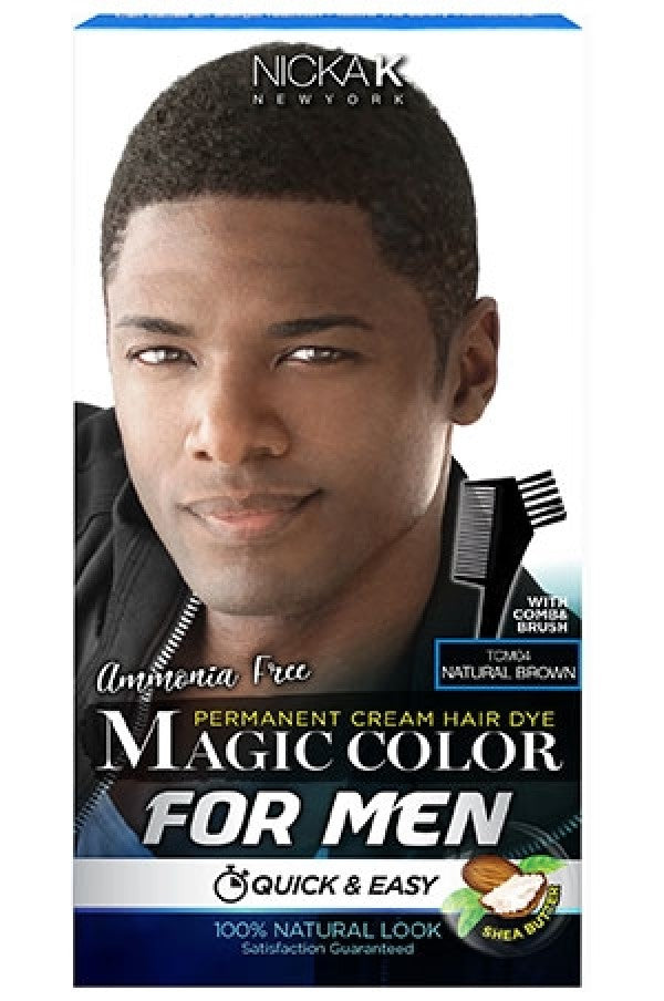 Magic Color For Men Permanent Cream Hair Dye