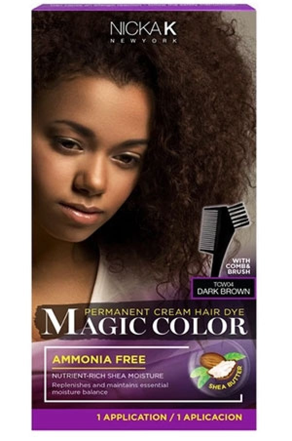 Permanent Cream Hair Dye Magic Color