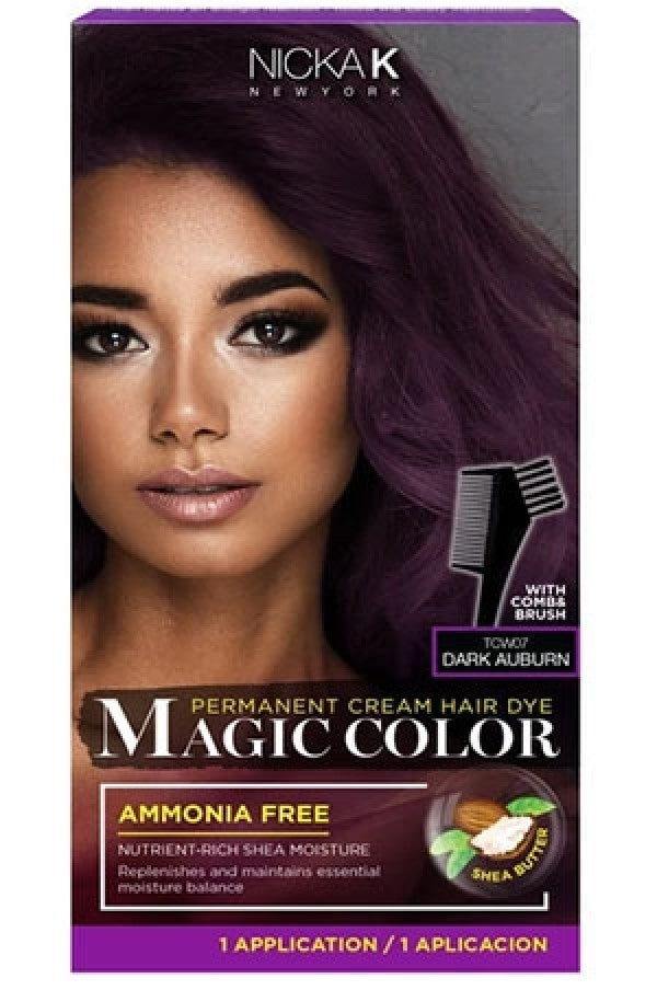 Permanent Cream Hair Dye Magic Color