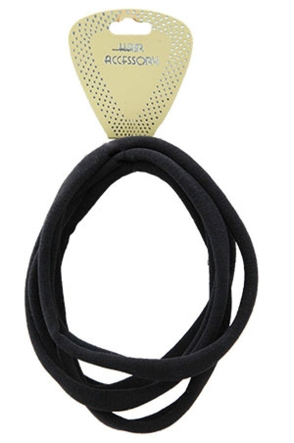 HEP007 BLACK Elastic Ponytail Holder(High) HEP007 BLACK Elastic Ponytail Holder(High)