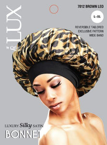 Pattern Luxury Silky Satin Bonnet