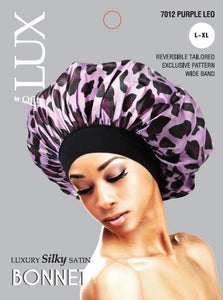 Pattern Luxury Silky Satin Bonnet