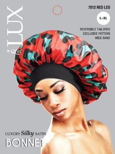 Pattern Luxury Silky Satin Bonnet