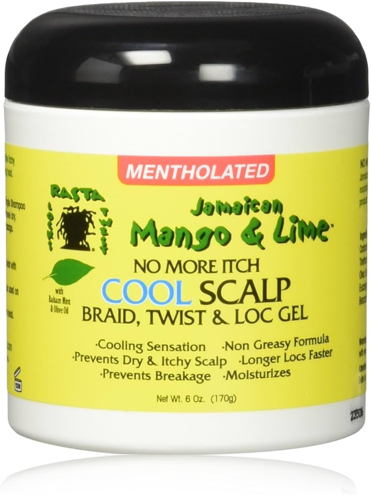 Jamaican Mango & Lime Cool, Scalp Braid, Twist & Loc Gel