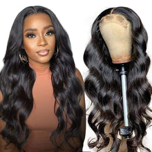 Load image into Gallery viewer, Body Wave Pre Plucked with Baby Hair with 13x4 Transparent HD Lace Frontal

