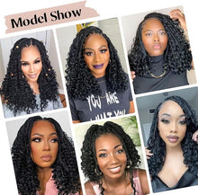 Load image into Gallery viewer, Whole Lace Braid Wig Triangle Boho Box Bob
