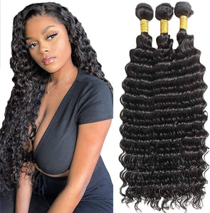 Indu Blue 3 pcs Deep Wave