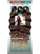 Load image into Gallery viewer, Cro Anna 3 pcs Crochet Hair
