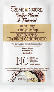 Creme of Nature Flaxseed Rinse Out & Leave In Conditioner