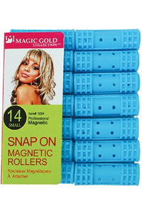 Snap on magnetic rollers