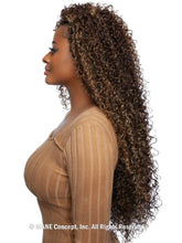 Load image into Gallery viewer, Mane Concept Brown Sugar Coat Human Hair Blend Half Wig - BSSC107 SUGAR 07
