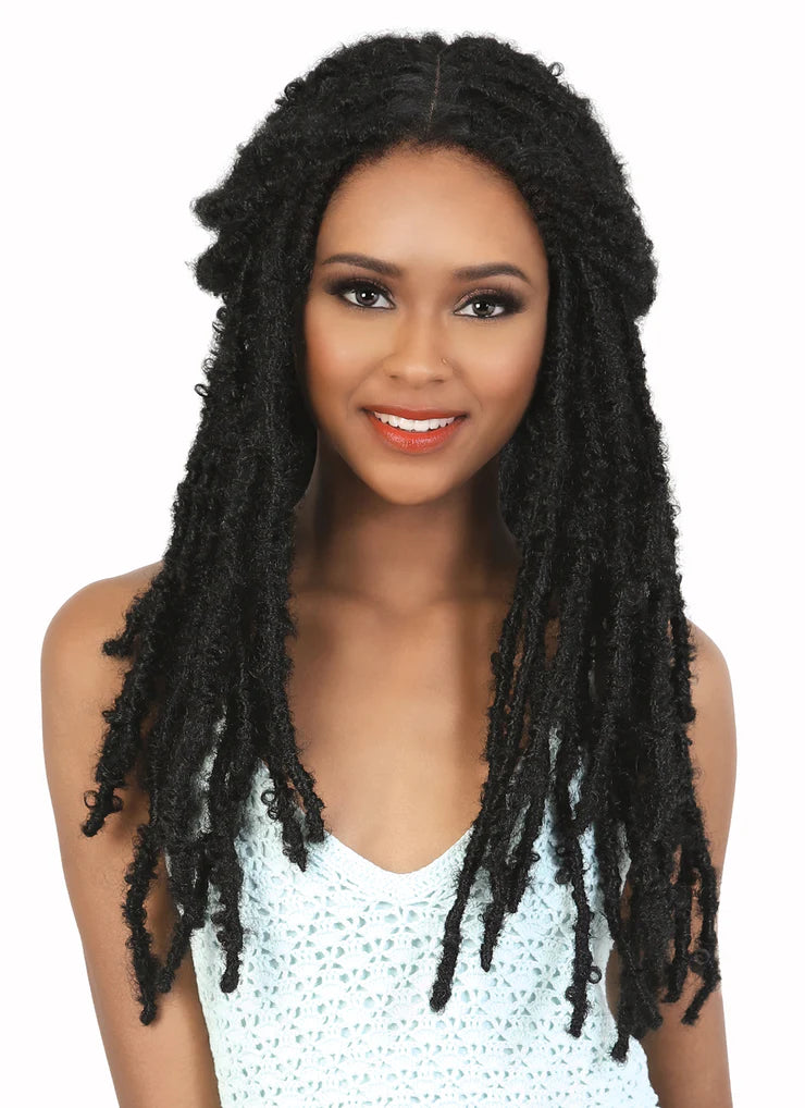 Distressed Faux Locs 26 Distressed Faux Locs 26
