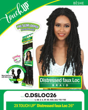 Load image into Gallery viewer, Distressed Faux Locs 26&quot;
