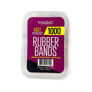 1000 Black Rubber Bands