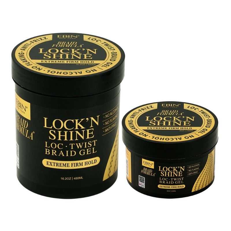 EBIN Braid Lock'n Shine Loc, Twist, Braid Gel
