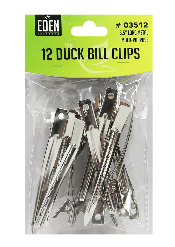 Eden Duck Bill Clips (12pcs/pk)