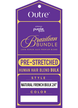 Load image into Gallery viewer, Pre-Stretched Natural French Bulk
