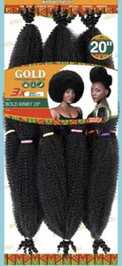 Noble Bold Kinky 20"