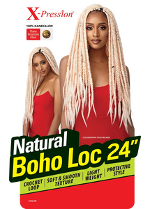 Expression Natural Boho Loc 24"