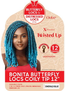 Butterfly Locs Coily Tip 12"