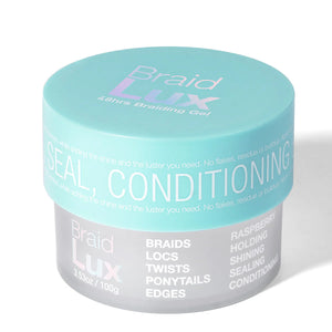 Braid Lux 48 Hours Braiding Gel- Rasberry