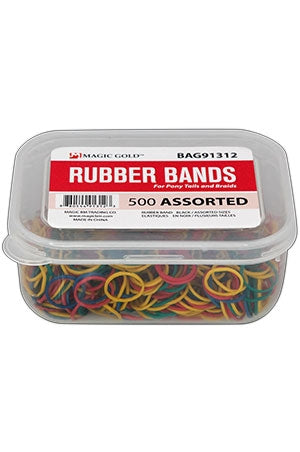 500 Assorted Rubber Bands