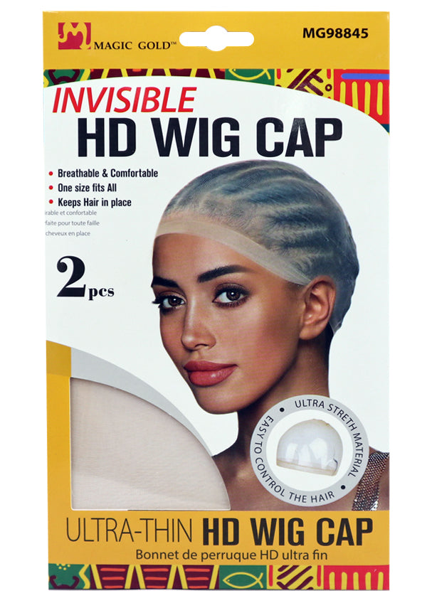 Invisible Beige HD Wig Cap