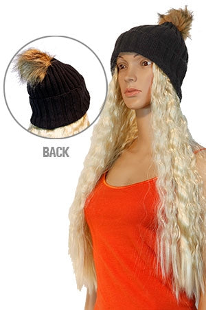 Magic Gold Cap With Curly Hair