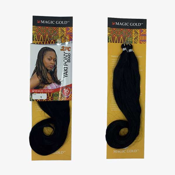 2 Pc Yaki Pony  Braid