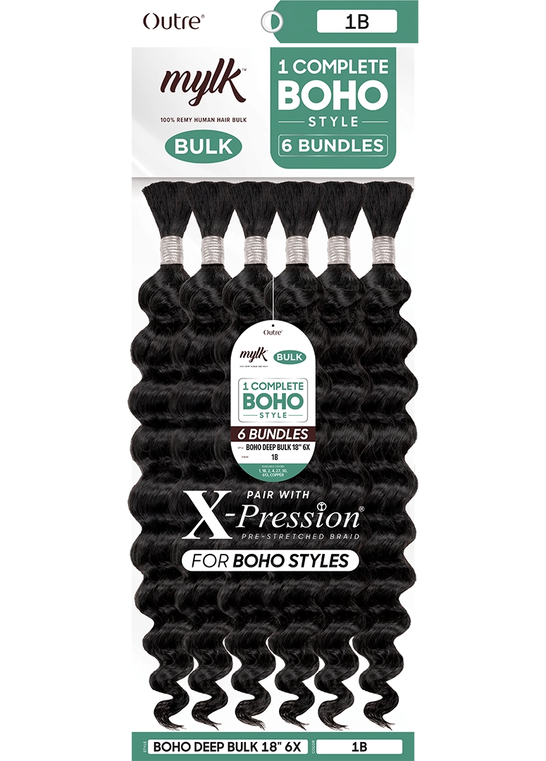 HH Mylk Boho Deep Bulk 18 6X
