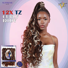 Load image into Gallery viewer, TZ Pre-stretched 12x Curly Body Braiding Hair
