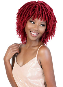 Tali Wig Faux Loc Braid Bob with Bang