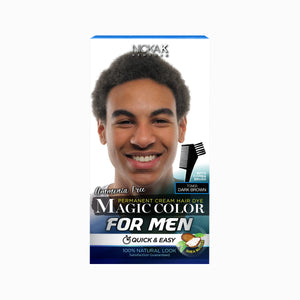 Magic Color For Men Permanent Cream Hair Dye