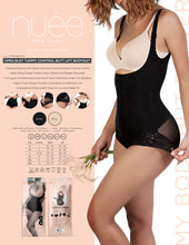 Load image into Gallery viewer, Open Bust Tummy Control Butt LIft Bodysuit
