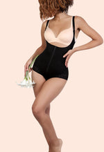 Load image into Gallery viewer, Open Bust Tummy Control Butt LIft Bodysuit
