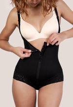 Load image into Gallery viewer, Open Bust Tummy Control Butt LIft Bodysuit
