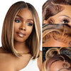 Honey Blonde Straight Wig 10"