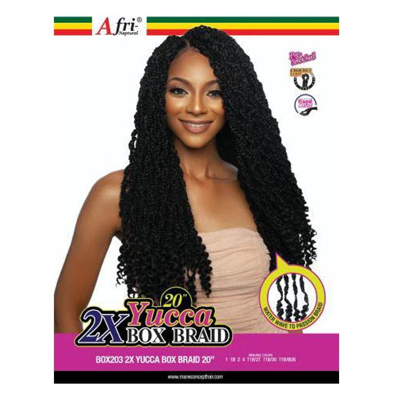 2X Yucca Box Braid 14 2X Yucca Box Braid 14