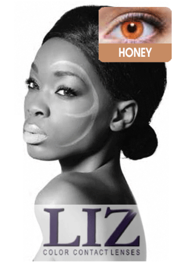 Liz  Honey Contact Lenses