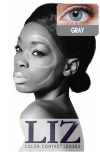 Liz  Gray Contact Lenses